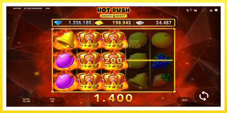 படம் 4 விளையாட்டு இயந்திரம் Hot Rush Crown Burst