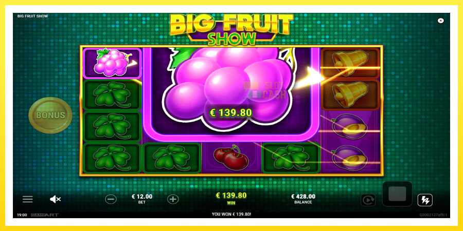 படம் 3 விளையாட்டு இயந்திரம் Big Fruit Show