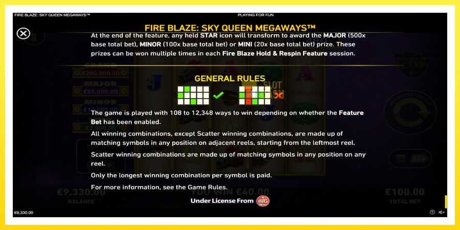 படம் 7 விளையாட்டு இயந்திரம் Sky Queen Megaways