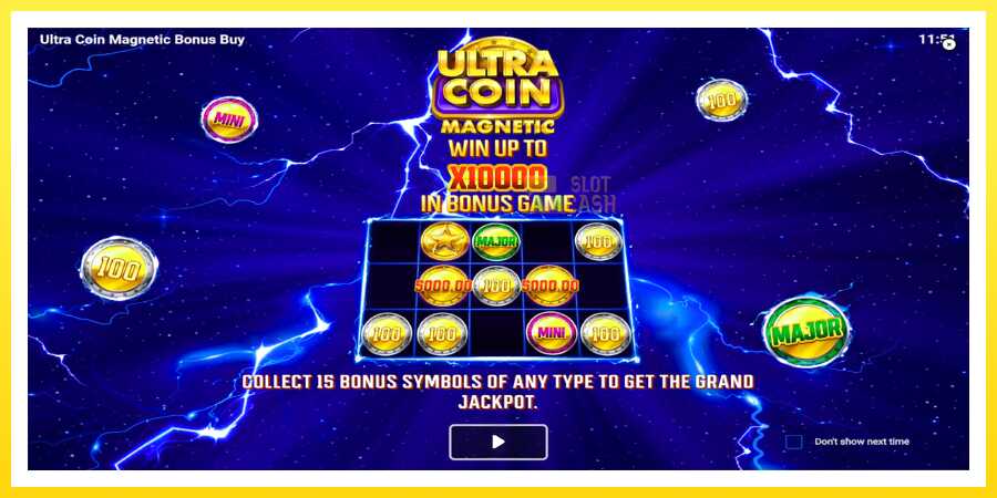 படம் 1 விளையாட்டு இயந்திரம் Ultra Coin Magnetic Bonus Buy