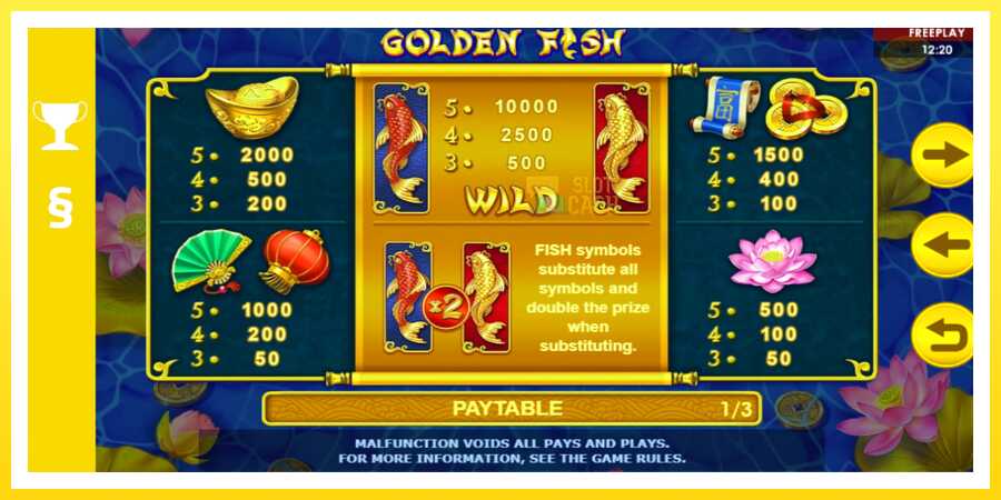 படம் 5 விளையாட்டு இயந்திரம் Golden Fish