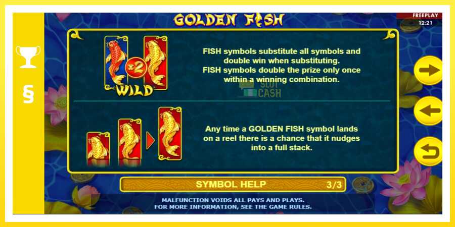 படம் 7 விளையாட்டு இயந்திரம் Golden Fish