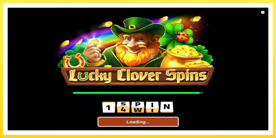 படம் 1 விளையாட்டு இயந்திரம் Lucky Clover Spins