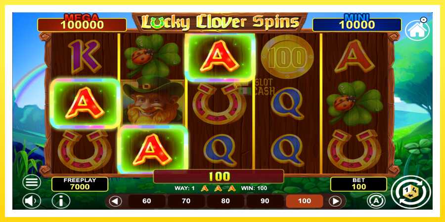 படம் 3 விளையாட்டு இயந்திரம் Lucky Clover Spins