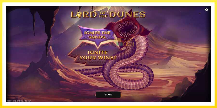 படம் 1 விளையாட்டு இயந்திரம் Lord of the Dunes