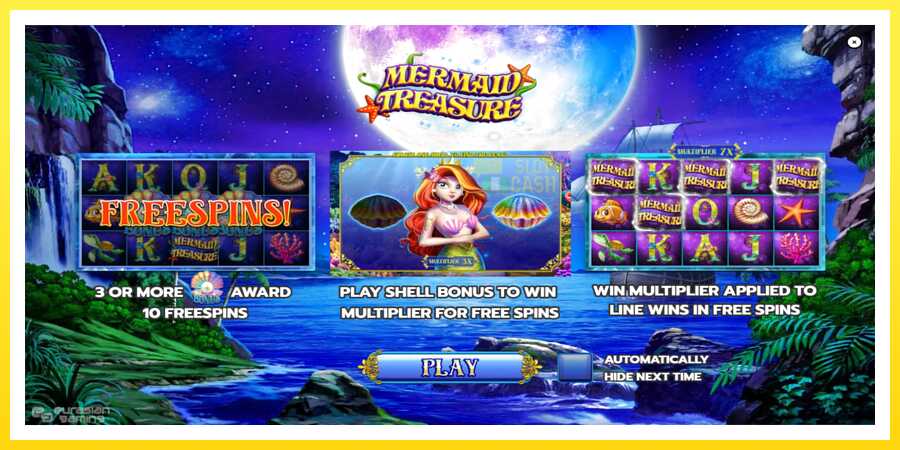 படம் 1 விளையாட்டு இயந்திரம் Mermaid Treasure