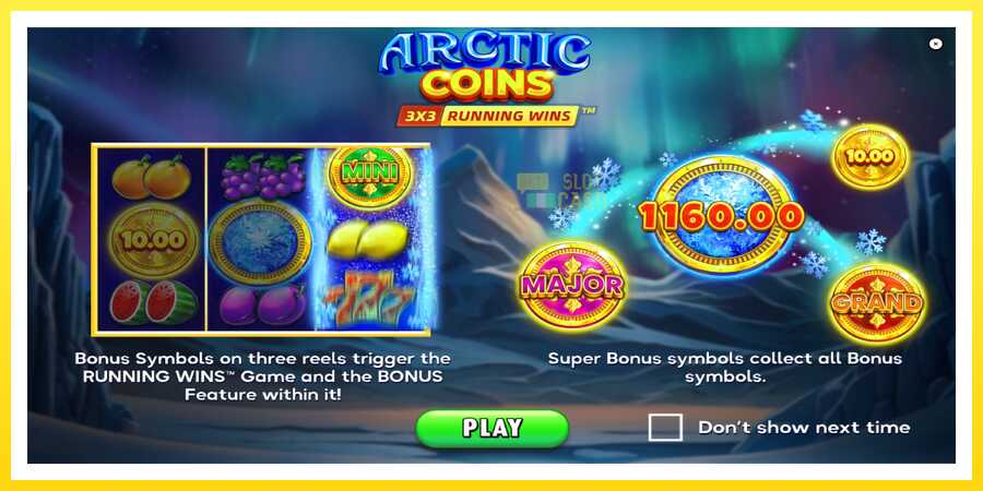 படம் 1 விளையாட்டு இயந்திரம் Arctic Coins