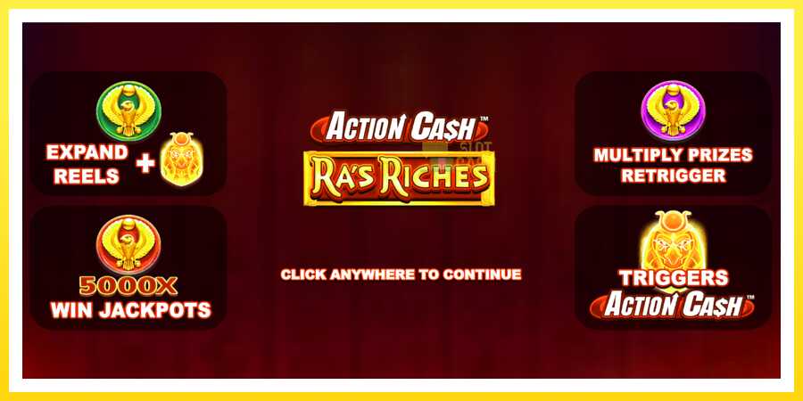 படம் 1 விளையாட்டு இயந்திரம் Action Cash Ras Riches