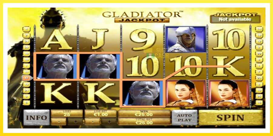 படம் 2 விளையாட்டு இயந்திரம் Gladiator Jackpot