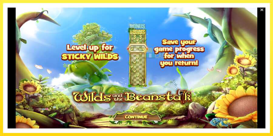 படம் 1 விளையாட்டு இயந்திரம் Wilds and the Beanstalk