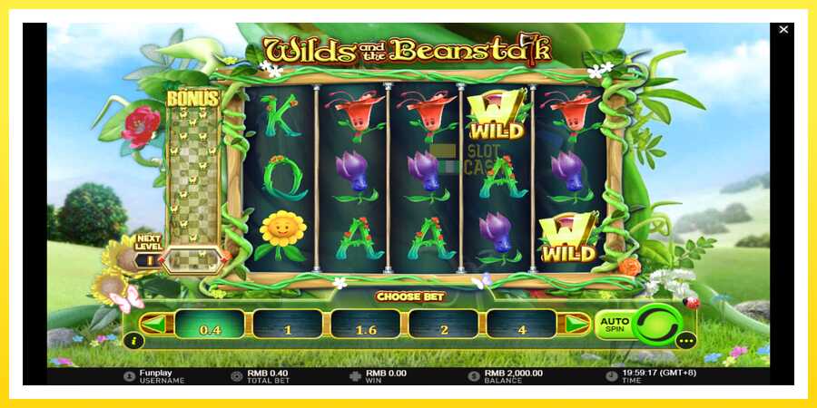 படம் 2 விளையாட்டு இயந்திரம் Wilds and the Beanstalk