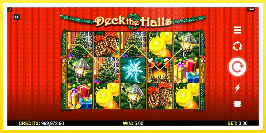 படம் 2 விளையாட்டு இயந்திரம் Deck The Halls