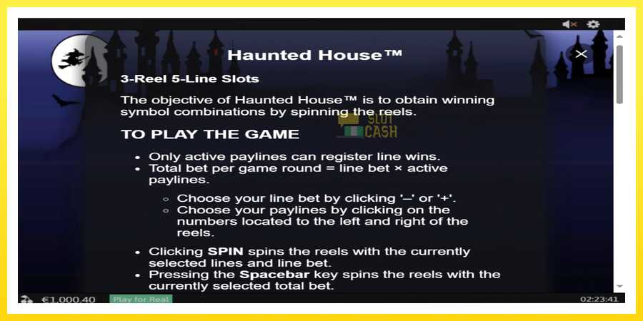 படம் 4 விளையாட்டு இயந்திரம் Haunted House