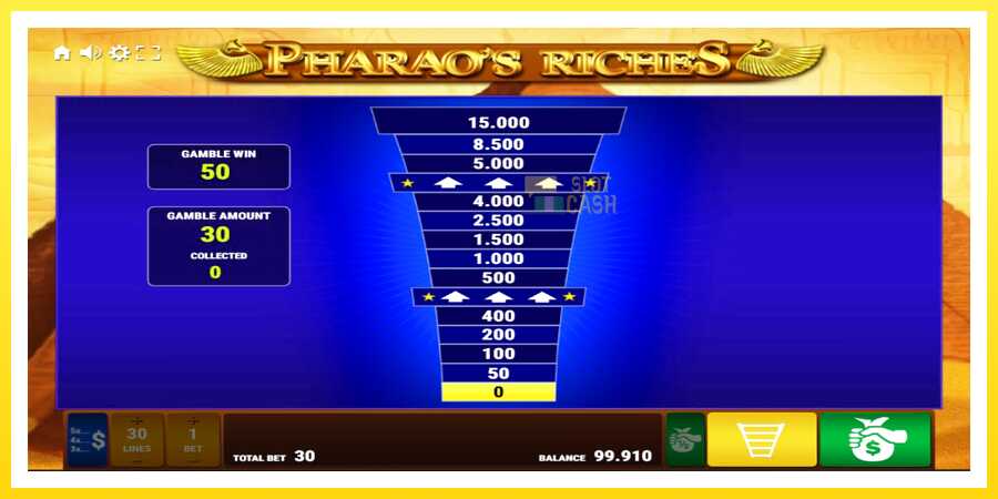 படம் 3 விளையாட்டு இயந்திரம் Pharaos Riches