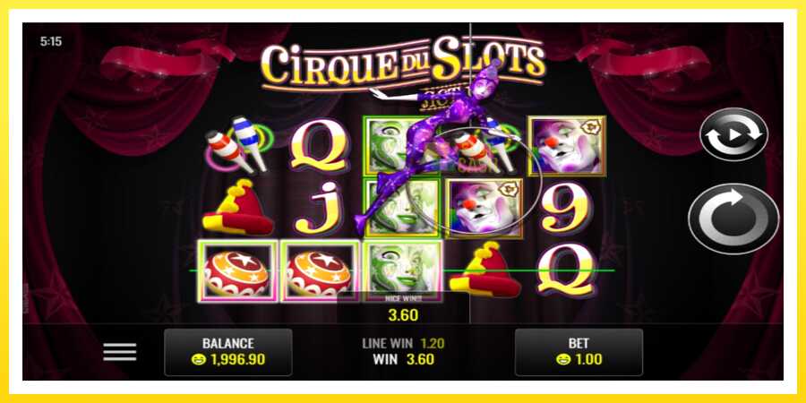 படம் 2 விளையாட்டு இயந்திரம் Cirque du Slots