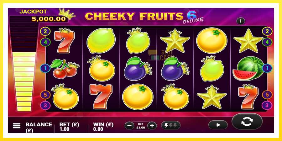 படம் 2 விளையாட்டு இயந்திரம் Cheeky Fruits 6 Deluxe