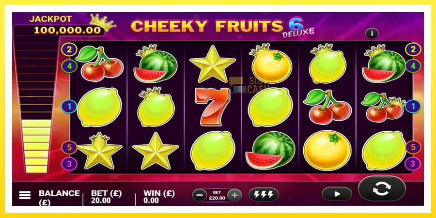 படம் 4 விளையாட்டு இயந்திரம் Cheeky Fruits 6 Deluxe