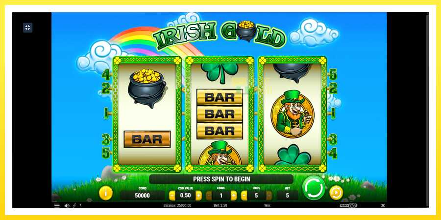 படம் 1 விளையாட்டு இயந்திரம் Irish Gold