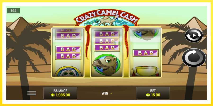 படம் 1 விளையாட்டு இயந்திரம் Crazy Camel Cash