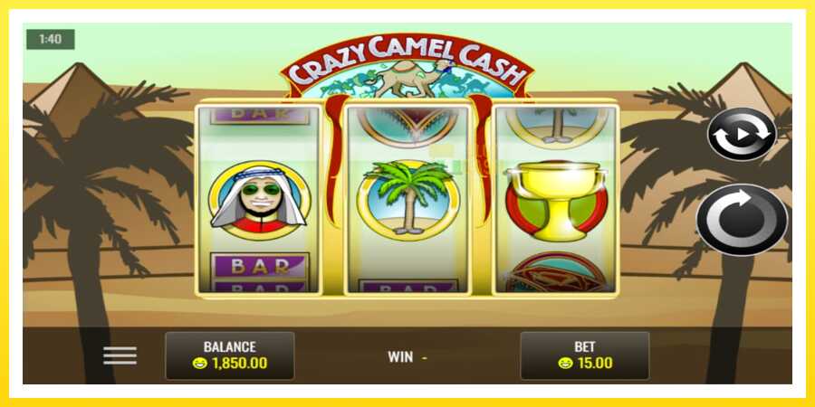 படம் 2 விளையாட்டு இயந்திரம் Crazy Camel Cash