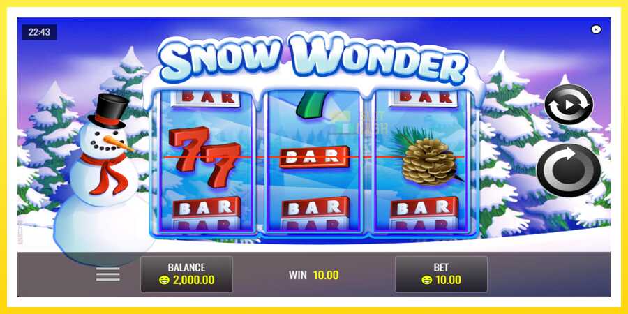 படம் 2 விளையாட்டு இயந்திரம் Snow Wonder