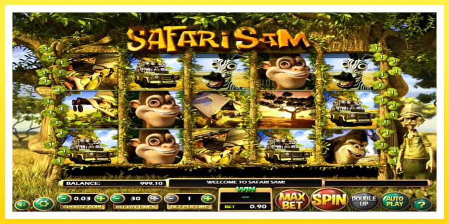 படம் 2 விளையாட்டு இயந்திரம் Safari Sam