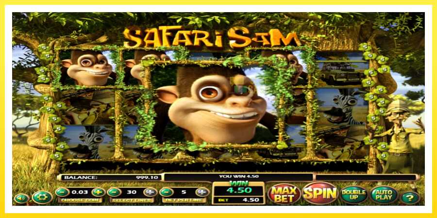 படம் 3 விளையாட்டு இயந்திரம் Safari Sam