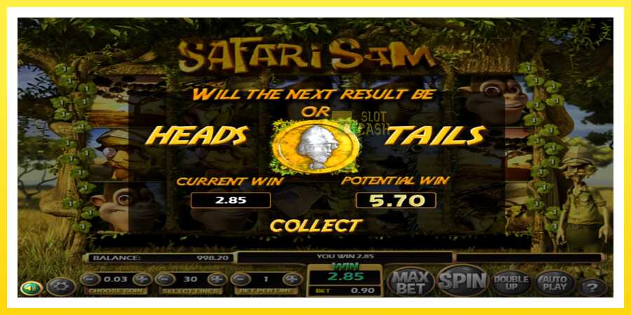 படம் 4 விளையாட்டு இயந்திரம் Safari Sam