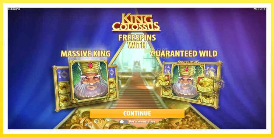 படம் 1 விளையாட்டு இயந்திரம் King Colossus