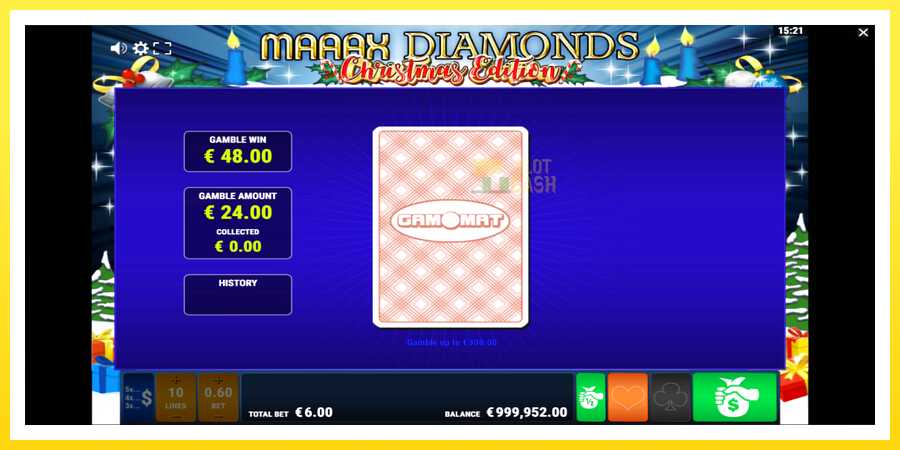 படம் 4 விளையாட்டு இயந்திரம் Maaax Diamonds Christmas Edition