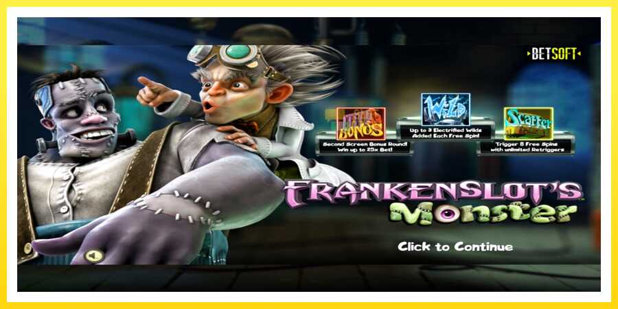 படம் 1 விளையாட்டு இயந்திரம் Frankenslots Monster