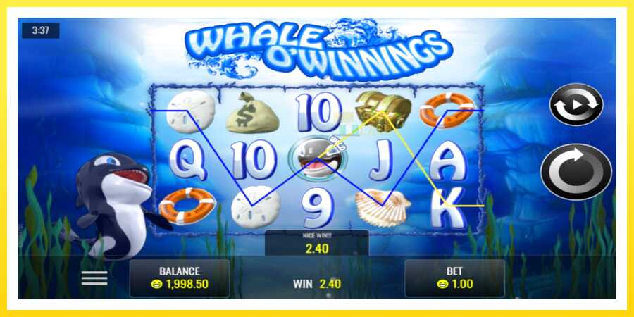 படம் 2 விளையாட்டு இயந்திரம் Whale O’Winnings