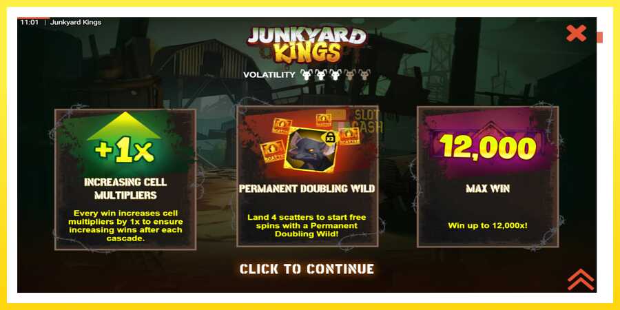 படம் 1 விளையாட்டு இயந்திரம் Junkyard Kings