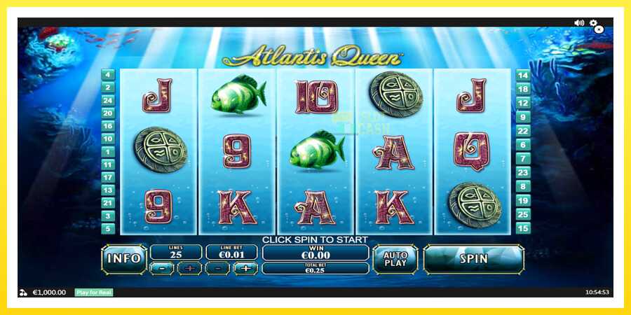 படம் 1 விளையாட்டு இயந்திரம் Atlantis Queen