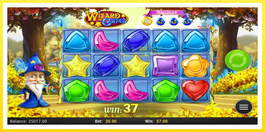 படம் 3 விளையாட்டு இயந்திரம் Wizard of Gems