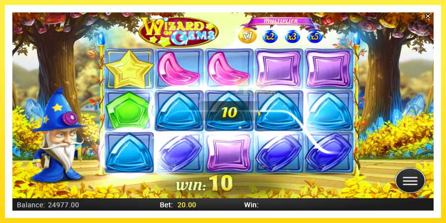 படம் 4 விளையாட்டு இயந்திரம் Wizard of Gems