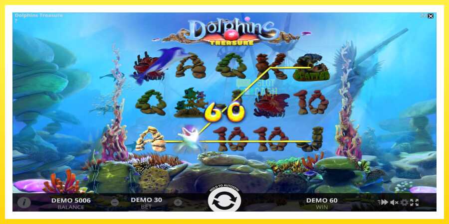 படம் 4 விளையாட்டு இயந்திரம் Dolphins Treasure