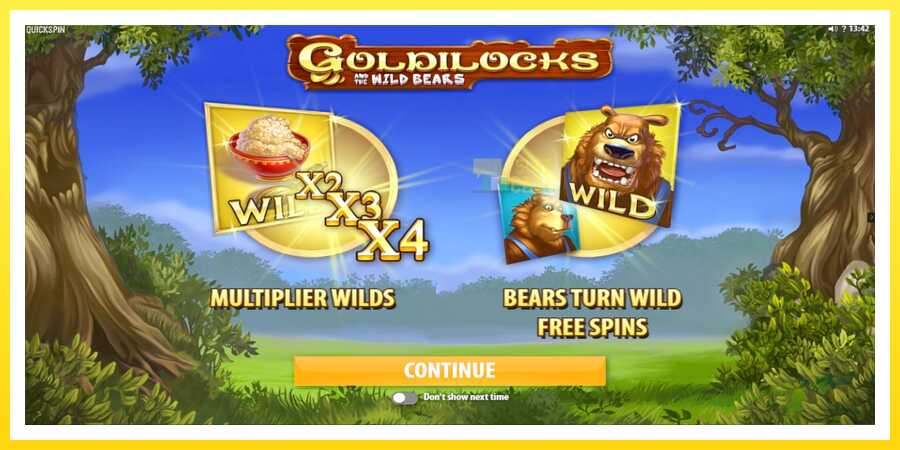 படம் 1 விளையாட்டு இயந்திரம் Goldilocks and the Wild Bears