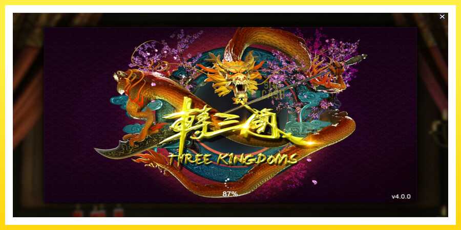 படம் 1 விளையாட்டு இயந்திரம் Three Kingdoms