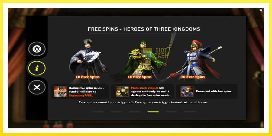 படம் 7 விளையாட்டு இயந்திரம் Three Kingdoms