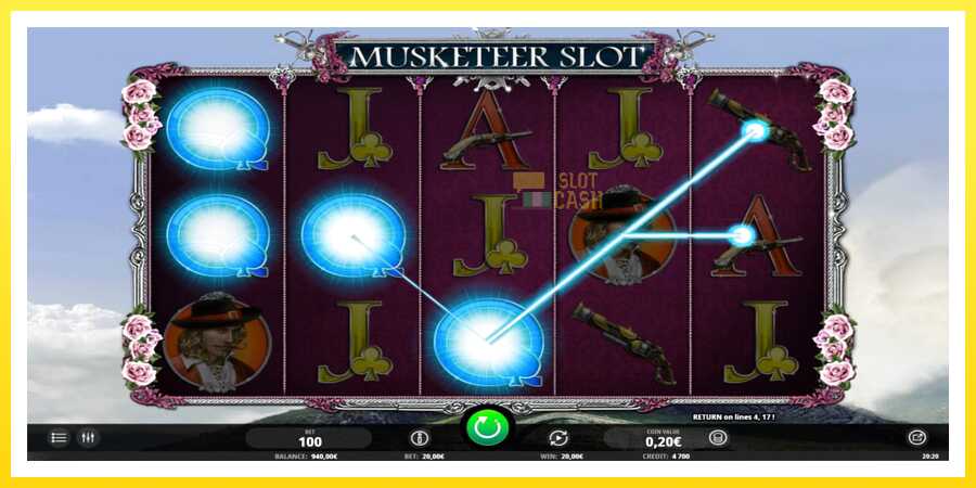 படம் 3 விளையாட்டு இயந்திரம் Musketeer Slot