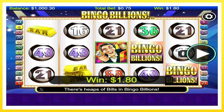 படம் 2 விளையாட்டு இயந்திரம் Bingo Billions