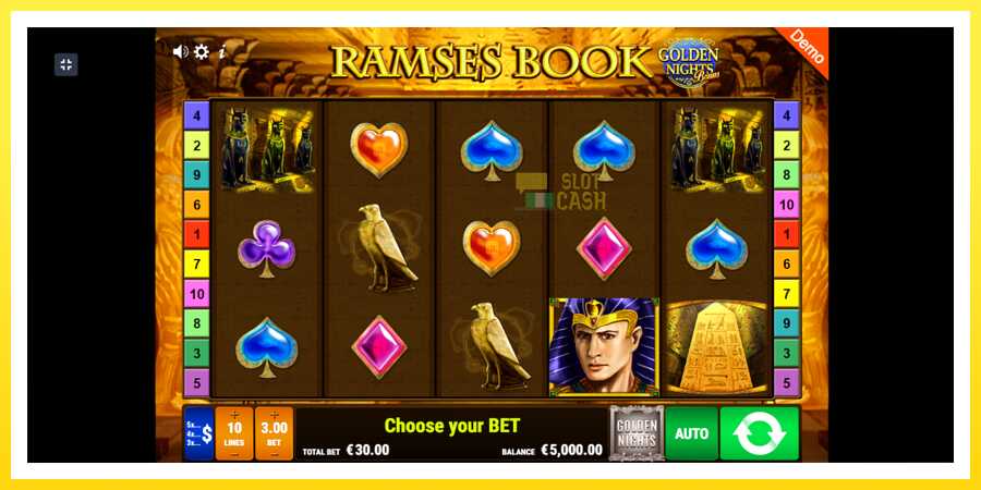 படம் 2 விளையாட்டு இயந்திரம் Ramses Book Golden Nights