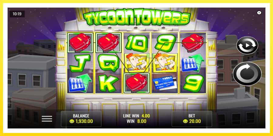 படம் 4 விளையாட்டு இயந்திரம் Tycoon Towers