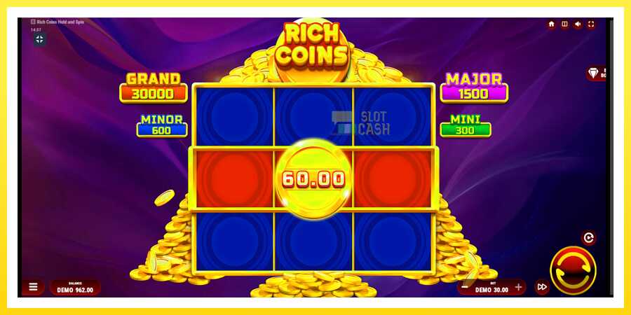 படம் 3 விளையாட்டு இயந்திரம் Rich Coins Hold and Spin