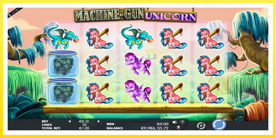 படம் 1 விளையாட்டு இயந்திரம் Machine Gun Unicorn