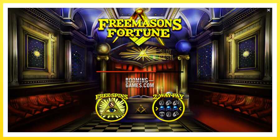 படம் 1 விளையாட்டு இயந்திரம் Freemasons Fortune