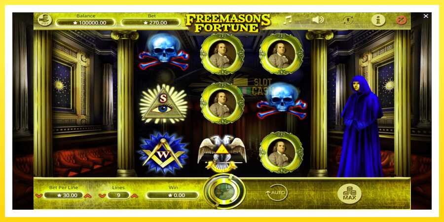 படம் 2 விளையாட்டு இயந்திரம் Freemasons Fortune