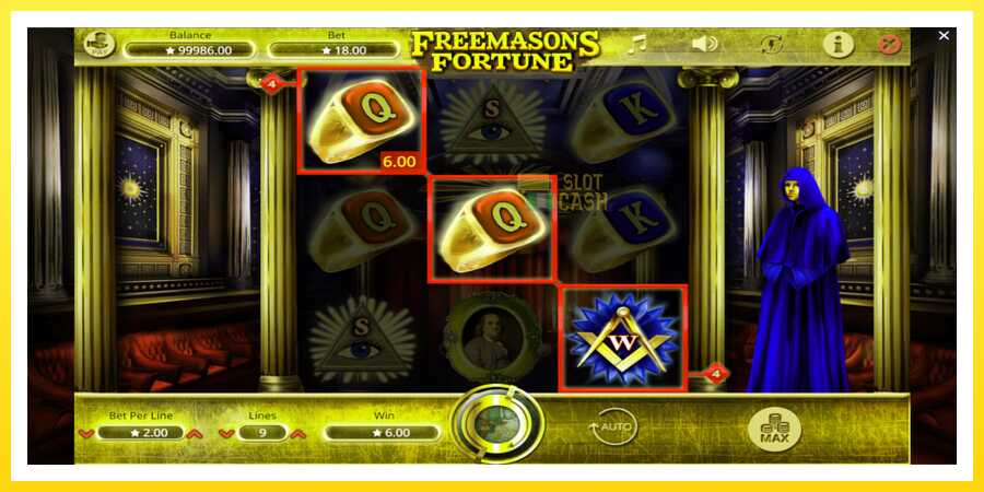 படம் 3 விளையாட்டு இயந்திரம் Freemasons Fortune