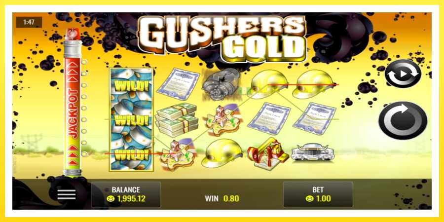 படம் 2 விளையாட்டு இயந்திரம் Gushers Gold